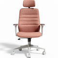 **Ergonomische bureaustoel met verstelbare rugleuning en hoofdsteun**