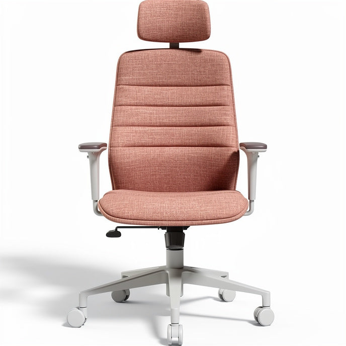 **Ergonomische bureaustoel met verstelbare rugleuning en hoofdsteun**